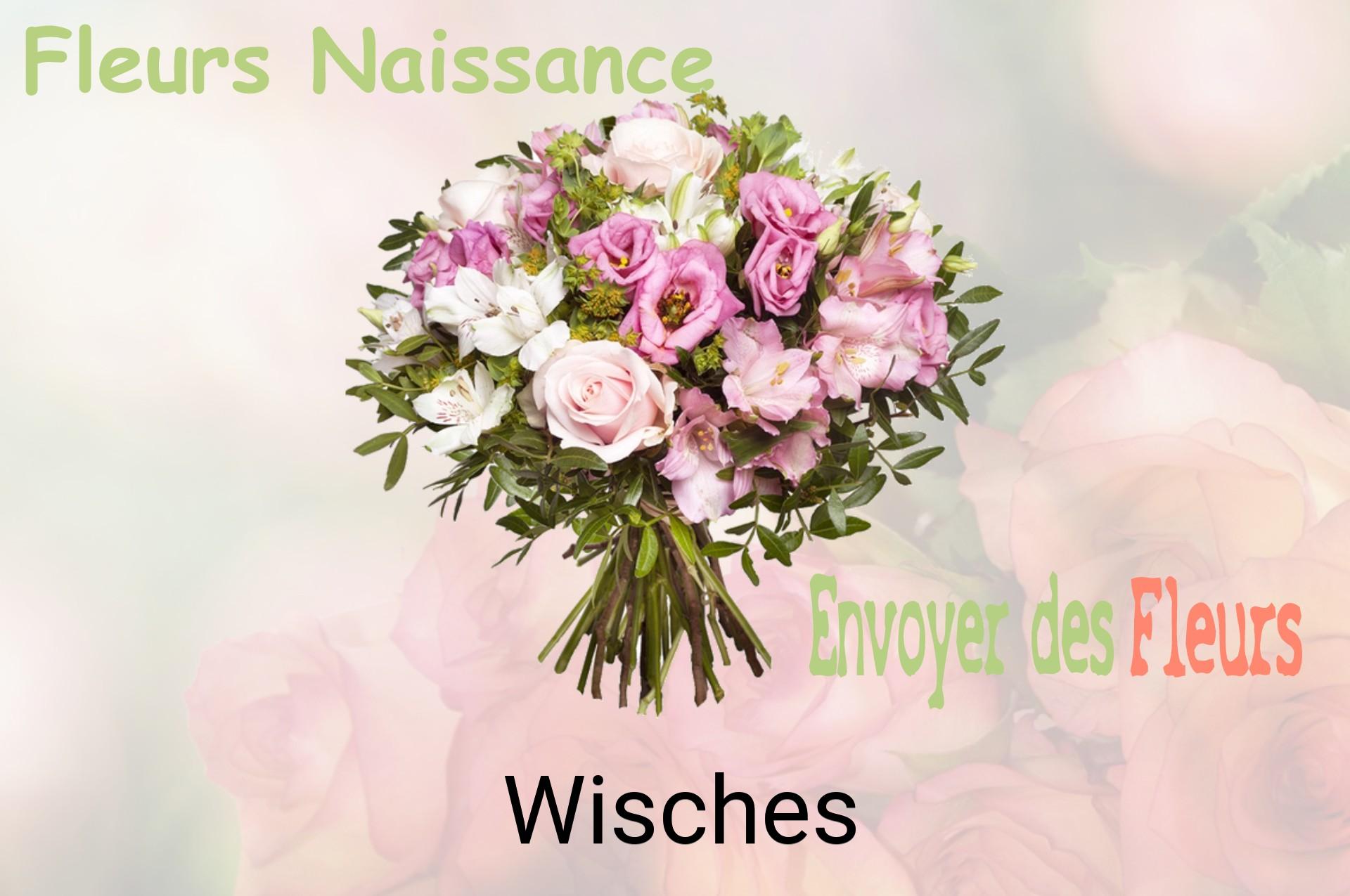 Bouquet de fleurs de naissance livré à Wisches